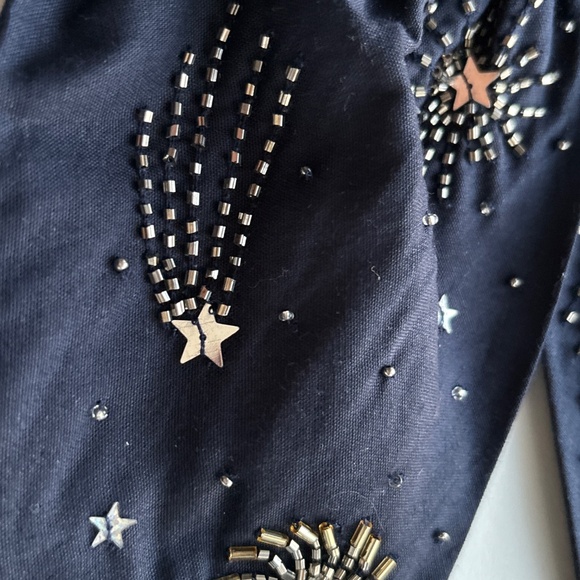 Beautiful embroidered beaded luxury hair bow accessory women girls holiday space - Picture 8 of 8